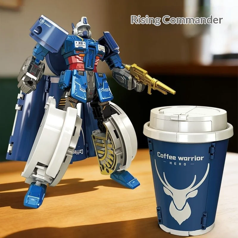 Figura de acción de robot conv - Coffee Y Tea reseña y precio
