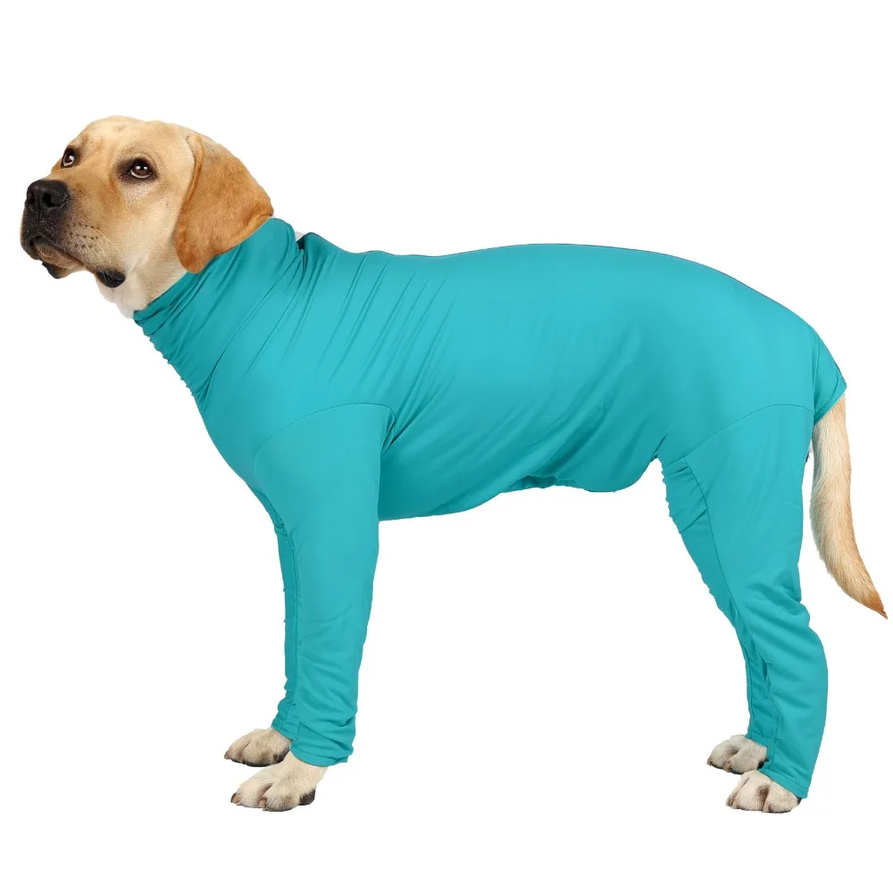 

Dog Coat Long-sleeved Pet Dog Jumpsuit Breathable Soft Four Legged Clothes Anti Shedding Comfortable Pet Recovery Suit Home Wear