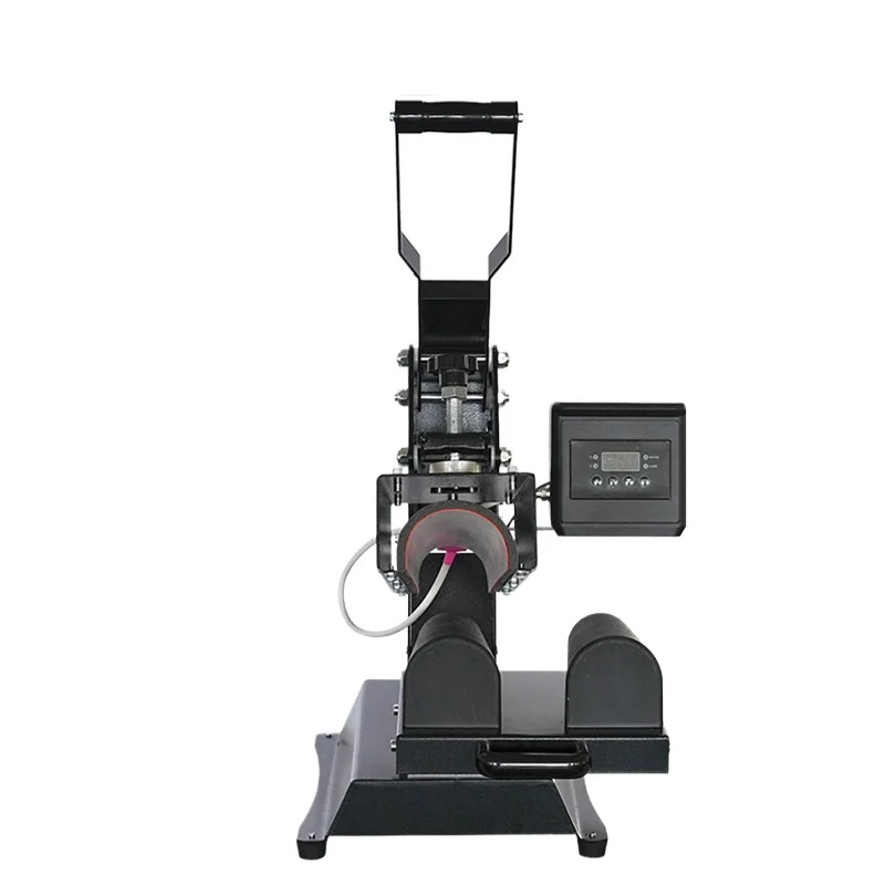 Leg guard plate hot press machine heat transfer machine AP2107 double station pull-out knee pad DIY socks sleeve printing