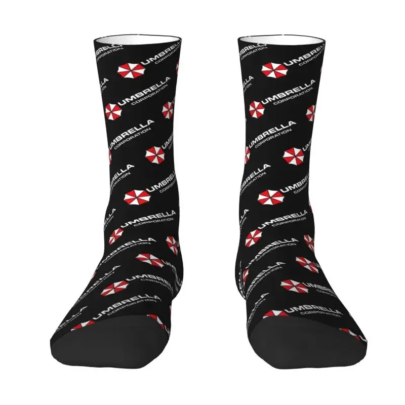 Fashion Umbrellas Corporation Dress Socks Men's Women's Warm Breathable Fashion Novelty Video Game Crazy Crew Socks