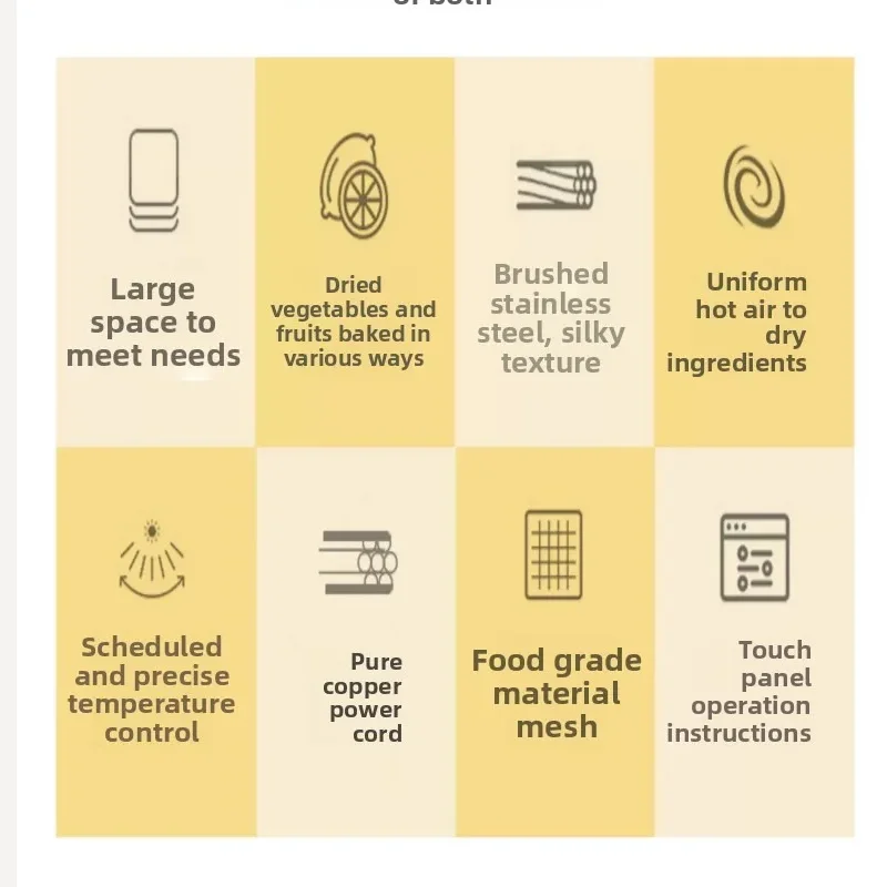

12 Layer Commercial Food Dehydrator Machine Adjustable Temperature Efficient Drying for Fruits Vegetable Herbs Energy-Efficient