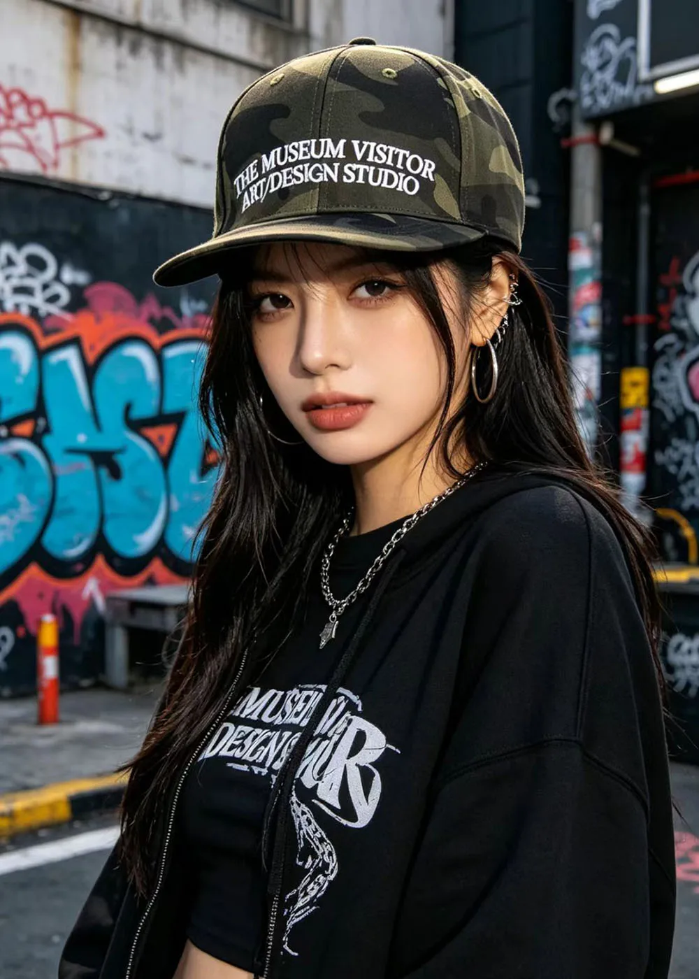 New cool Darkly Punk Medicine Box Hat Retro Unisex animal Embroidery Letter Printing Niche Original Design Fashion Peaked Cap