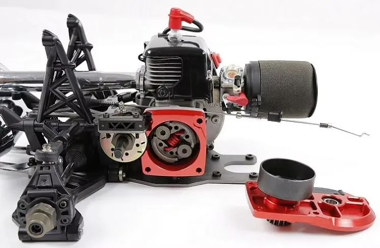CNC Precision Machining All Metal Quick Release Clutch Cup Support Set for ROVAN ROFUN KM HPI BAJA 5B 5T 5SC