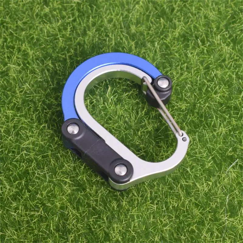 Gear Clip Carabiner Rotating Hook Clip Non-Locking Strong Clips for Camping Fishing Hiking Travel Backpack Out