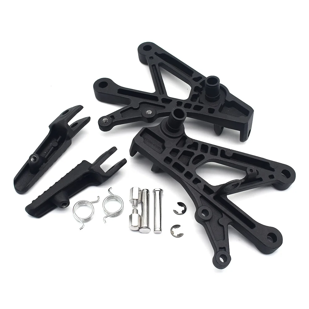 

Motorbike Front Footrest Foot Pegs Brackets Set For Honda CBR600 F4 CBR 600 F4i 1999 2000 2001 2002 2003 2004 2005 2006 2007