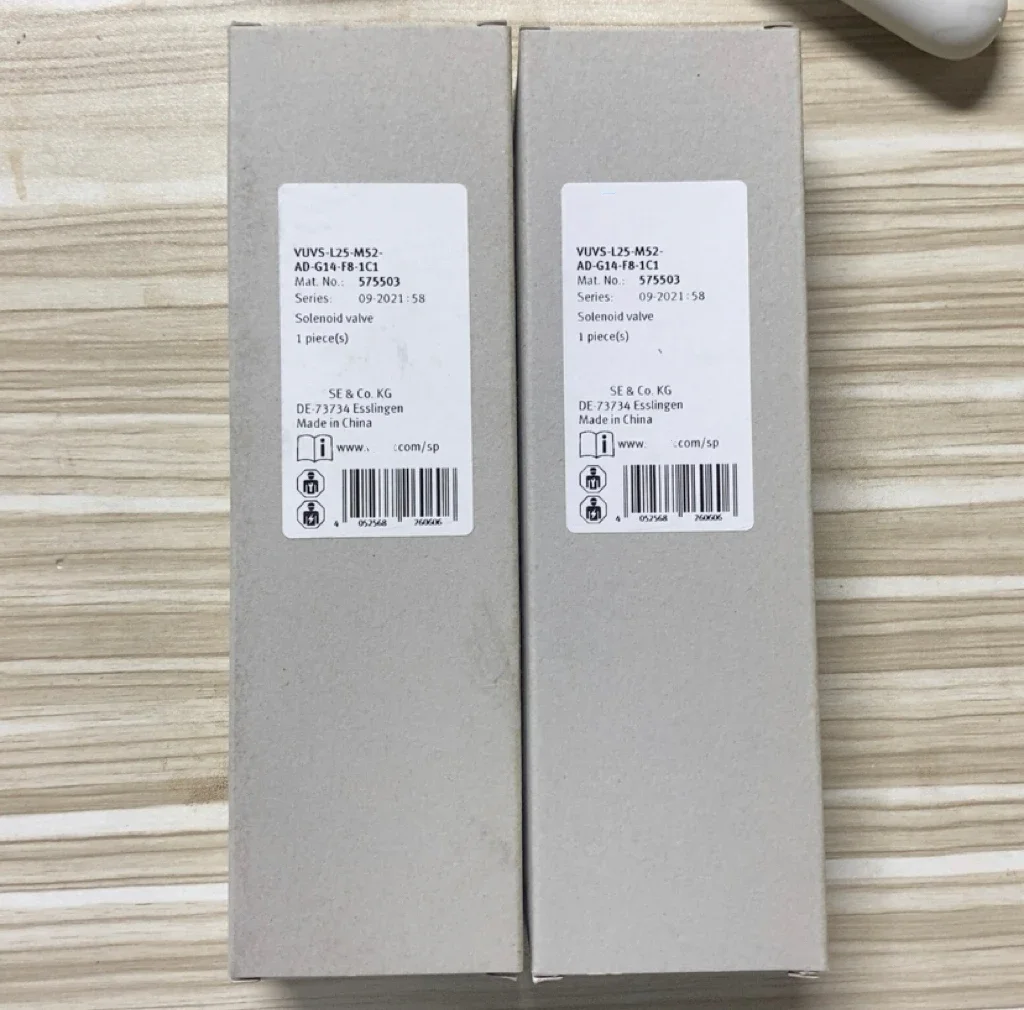 Brand New VUVS-L20-M52-AD-G18-F7-1C1 575263 VUVS-L25-M52-AD-G14-F8-1C1 575503