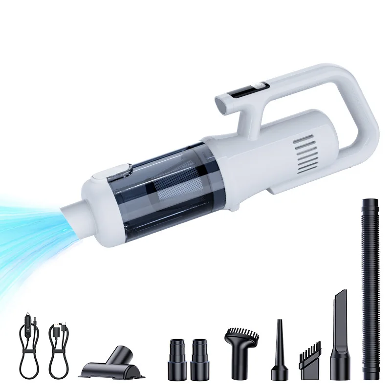 Handheld Wireless Portable Vacuum Cleaner Household Handheld 16000Pa Large Suction Small Dust Blower