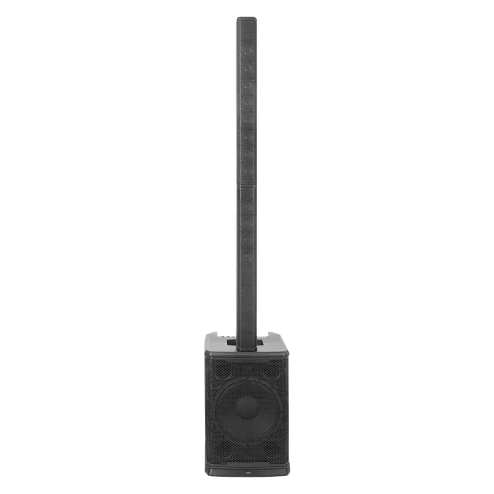 Portable 1400W Powered Column PA System Professional Loudspeaker With DSP Bluetooth For Live Events & Weddings
