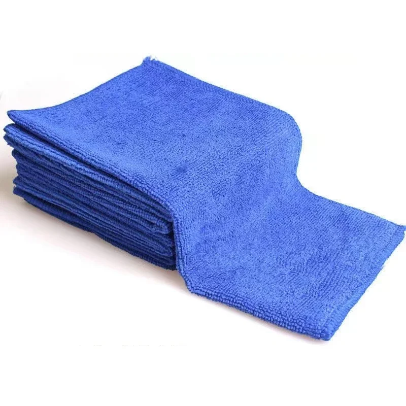 30x30cm Universal Car Thickened Car Wash Cloth Multifunctional Car Cleaning And Waxing Without Shedding Hair Car Washing Blue