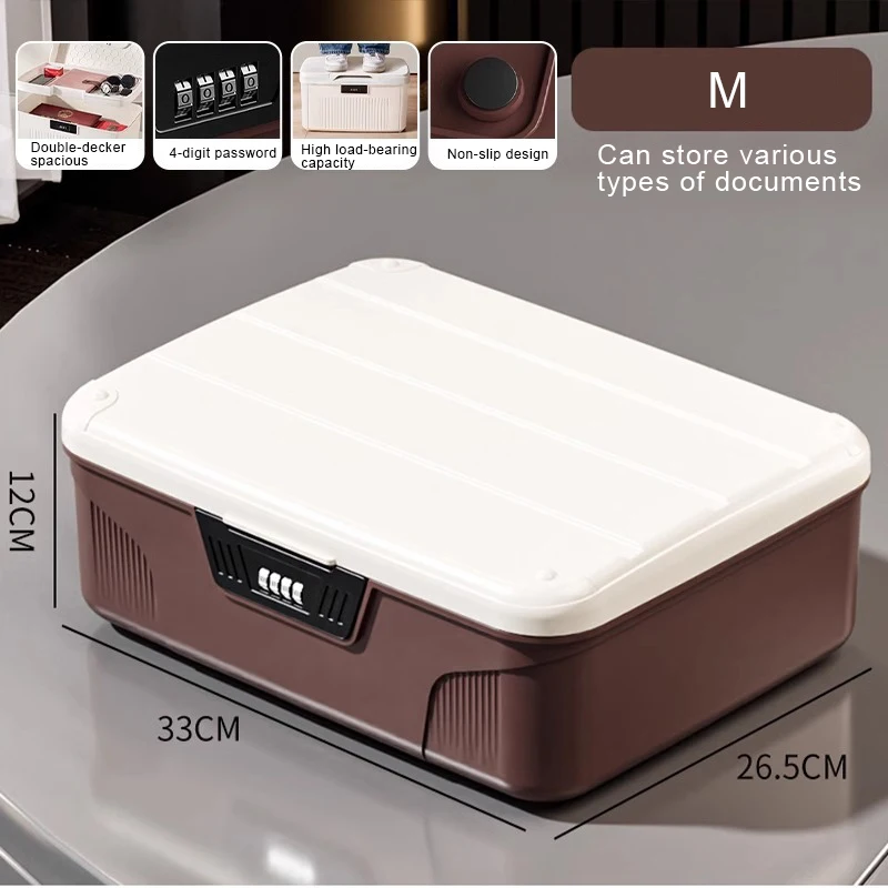 

Сейф-органайзер для хранения денег и ценностей с кодовым замком, секретное хранилище для денег и карт