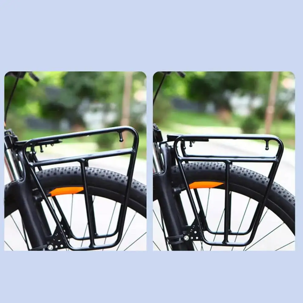 1 stücke Fahrrad Zyklus Front Rack Heavy Duty Stahl Radfahren Front Halterung Gepäck Regal Fracht Rack Mountainbike Front Rack – Detail 11