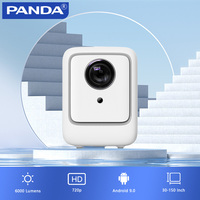 PANDA B1 Projector 4K Support Mini Portable Projector Electric Focus Keystone Native 720P Android Home Theater Excellent Sound