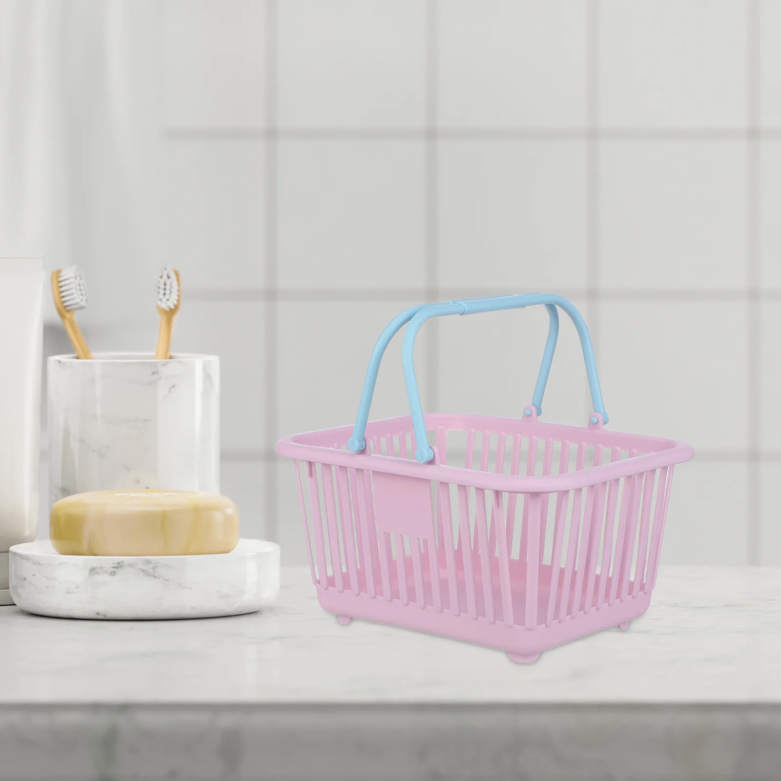 3 قطع من سلة البقالة للأطفال، حاوية تسوق صغيرة صغيرة، سلة تسوق للعب الأدوار للأولاد والبنات والأطفال الصغار #6