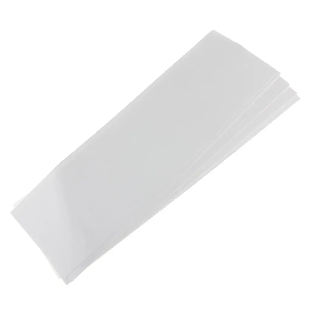 100 Pieces Reusable Washable Salon Barber Hair Coloring Paper Sheets for Hairs Dyeing Separators Hairdressing