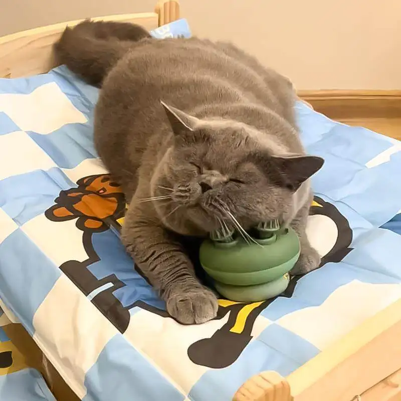 

Артефакт для массажа головы для кошек, автоматический массажный инструмент для домашних животных, массажер для макания собак, массажер для ухода за кошками, собаками