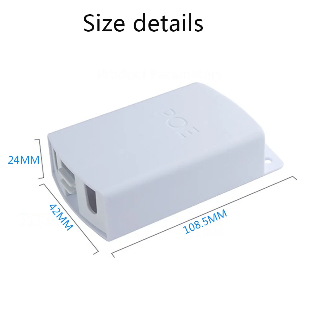 Waterproof 2 Port POE Extender 10/100Mbps 1 to 2 POE Repeater 12V Outdoor 250Meters with IEEE802.3af/at for POE Switch IP Camera