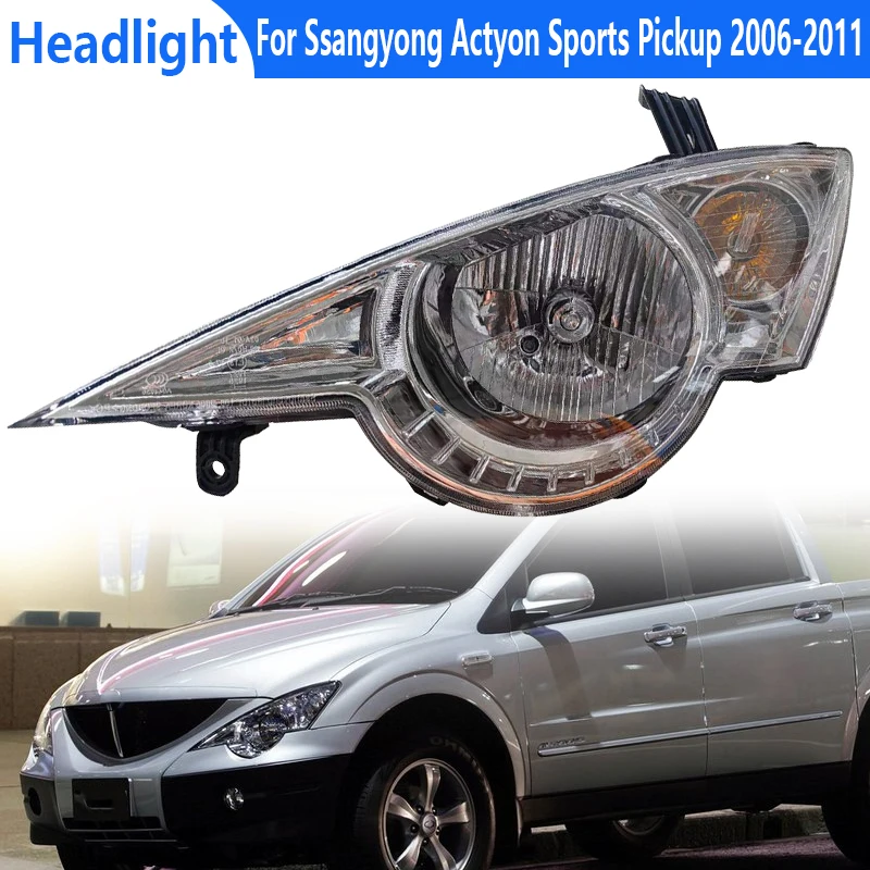 For Ssangyong Actyon Sports Pickup 2006-2011 Car Front Headlight 8310131103 8310231103 Headlight Car accessories