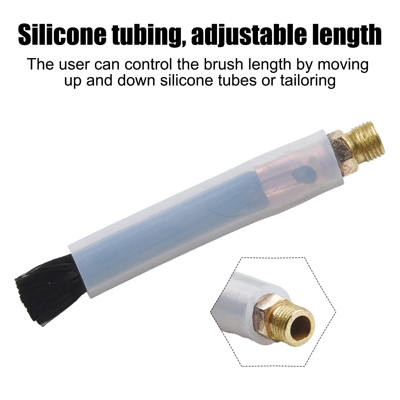 1pc For WIG MIG Brush M6/8/10 Cover Cleaning Weldseam Cleaner For WIG MIG MAG TIG Welding Tool Accessories
