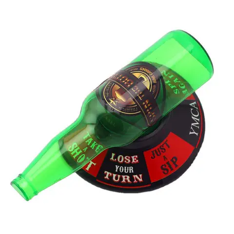 Beer Bottle Drinking Game Novelty Turntable Spin Wine Bottle  Drinking Game Roulette for Adult Party Games