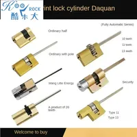 Smart Lock Core with Fingerprint/Password, Deadbolt Cylinder for Fully Automatic Locks -Compatible with Wangli, Baodean & Panpan