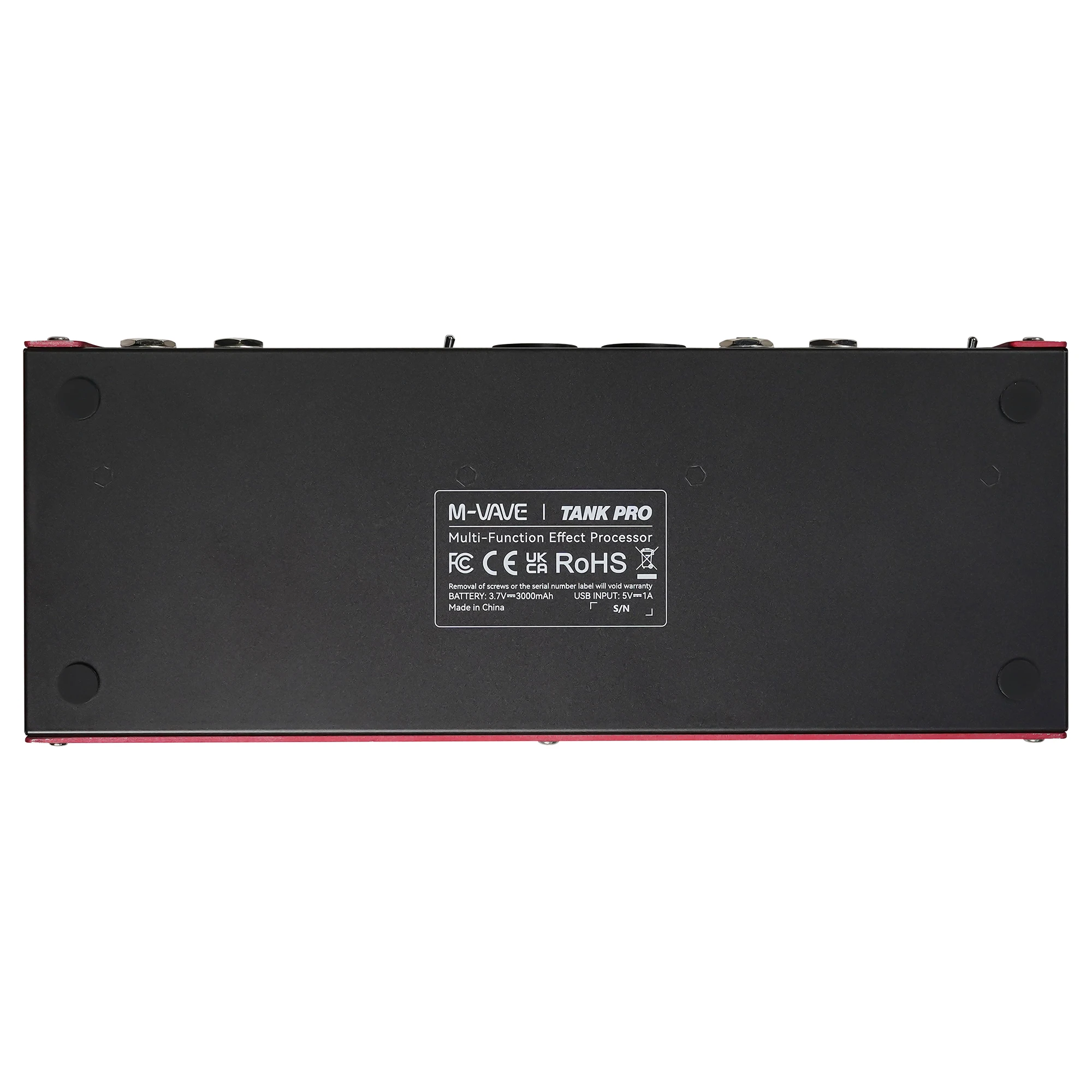 M-VAVE TANK PRO Advanced FX Processor, 120 Presets, 90 Amp+90 Cab