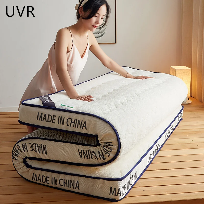 

UVR Full Size Collapsible 4/8CM Thicken Latex Antibacterial Mattress Memory foam filling Not Collapse Tatami Pad Bed Floor mat