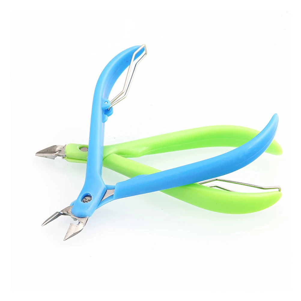 

Stainless Steel Cuticle Nipper Cutter Clipper Professional Durable Manicure Pedicure Nail Art Tool With Plastic Handle Smooth