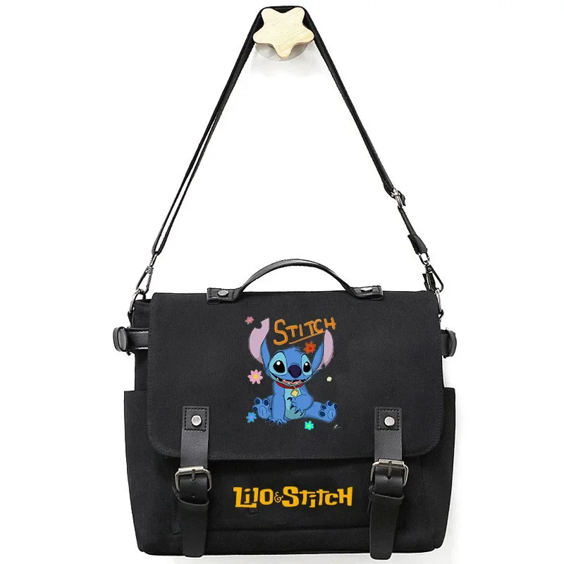 Disney Stitch nuova borsa a tracolla da donna borsa a tracolla moda ragazzi borse per pendolari cartone animato borsa da viaggio Casual per trucco