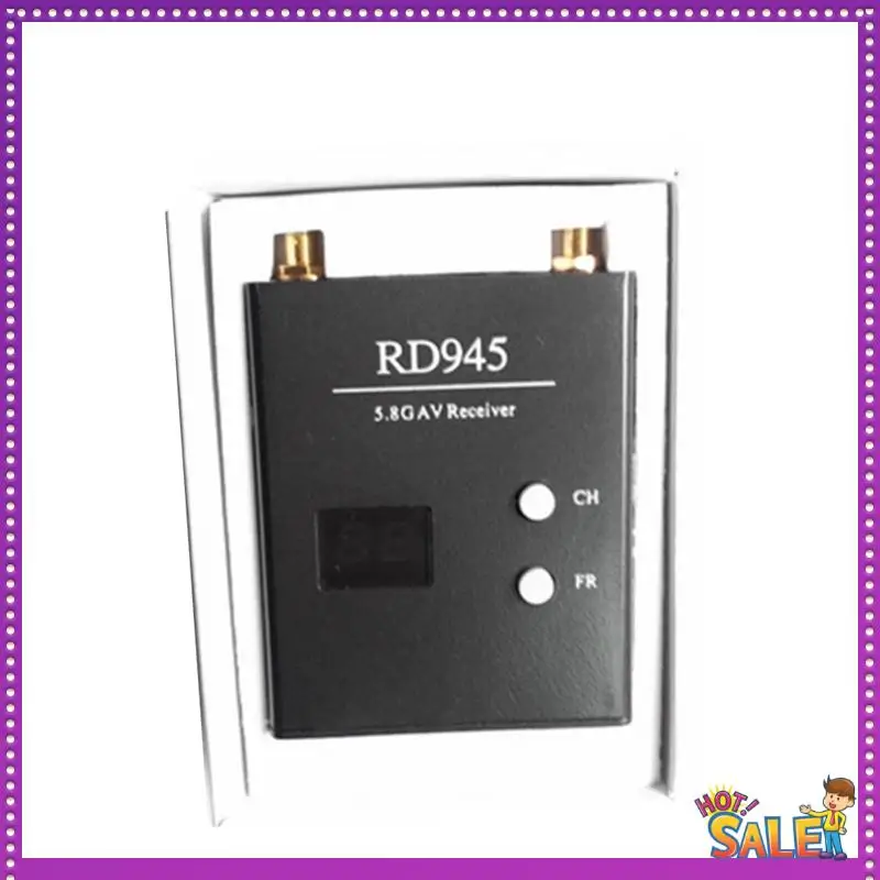 

AA87 RD945 5.8G 48CH Receiver 5.8G AV Receiver DC 7-24V For RC Airplane FPV Long Range Drone