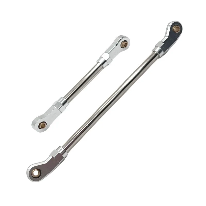 HB Toys R1001 R1002 R1003 Metal Steering Link Rod Pull Rod and Servo Link 1/10 RC Car Upgrade Parts Accessories