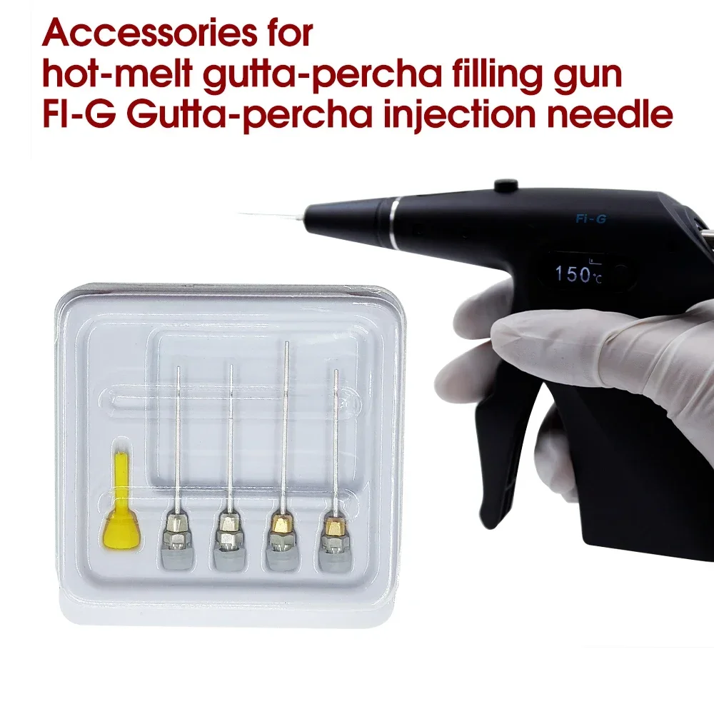 Heated Gutta Percha Pen Tips for  Endodontic Treatment, Woodpecker FI-G System, Root Canal Obturation Tool with Ergonomic Design