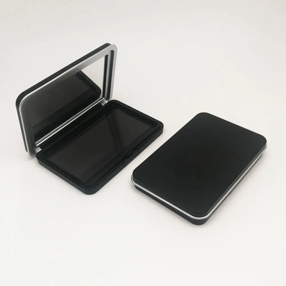 

Magnet Empty Cosmetics Palette Square Durable Makeup Blusher Case Dustproof Travel SizeB Cosmetics Dispensing Box Unisex