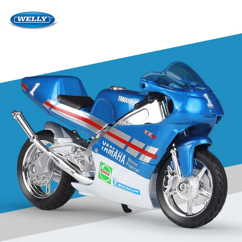 WELLY 1:18  YAMAHA 1994 TZ250M Simulation Alloy Motorcycle Model  - Suitable for Children's Toys and Collections