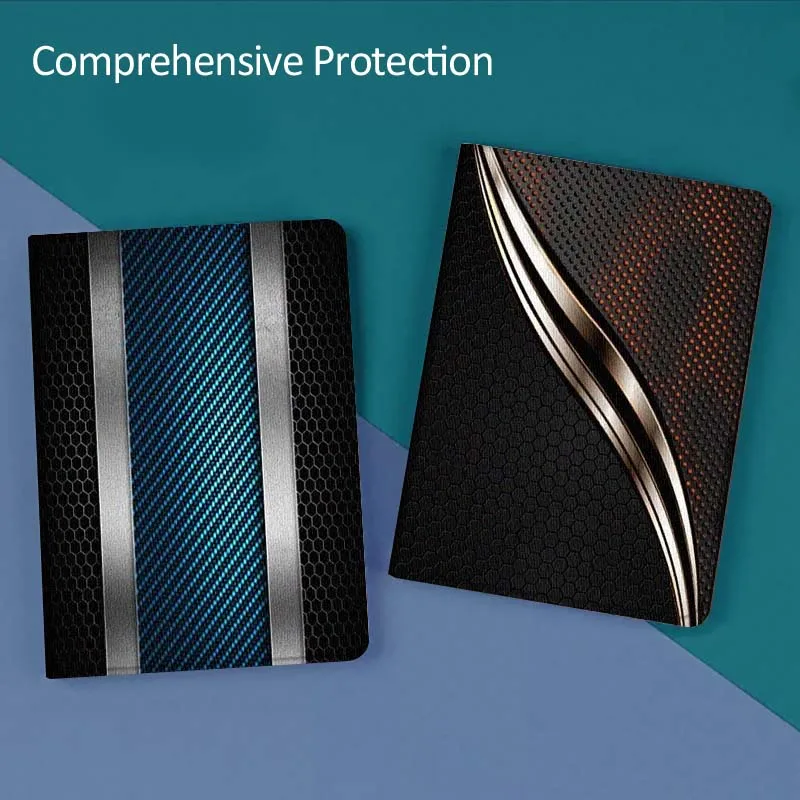 

Creative Luxury Carbon Fiber For Huawei MediaPad T5 T10s M6 M5Lite SE Honor Tab 5 6 7 V7 V8 X8a X9a Pro Soft Tablet Case Gift