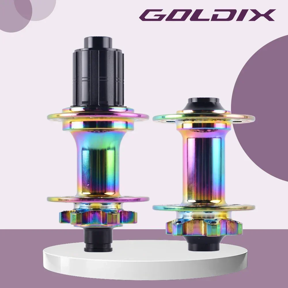 GOLDIX V2 محاور الدراجة 32/36 ثقوب J-Bend المتحدث 6 قطعة تحمل مختومة ل SHIMANO SRAM دراجة هوائية جبلية Freehub 8/9/10/11/12 سرعة