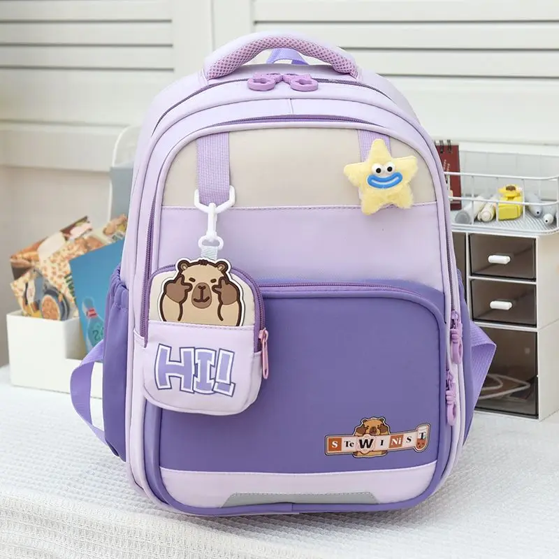 2026 جديد كبير حقائب الطالب الأطفال أكسفورد الكرتون حقائب الظهر في رياض الأطفال فتاة صبي طالب حقيبة كتب أطفال المدرسية الابتدائية #2