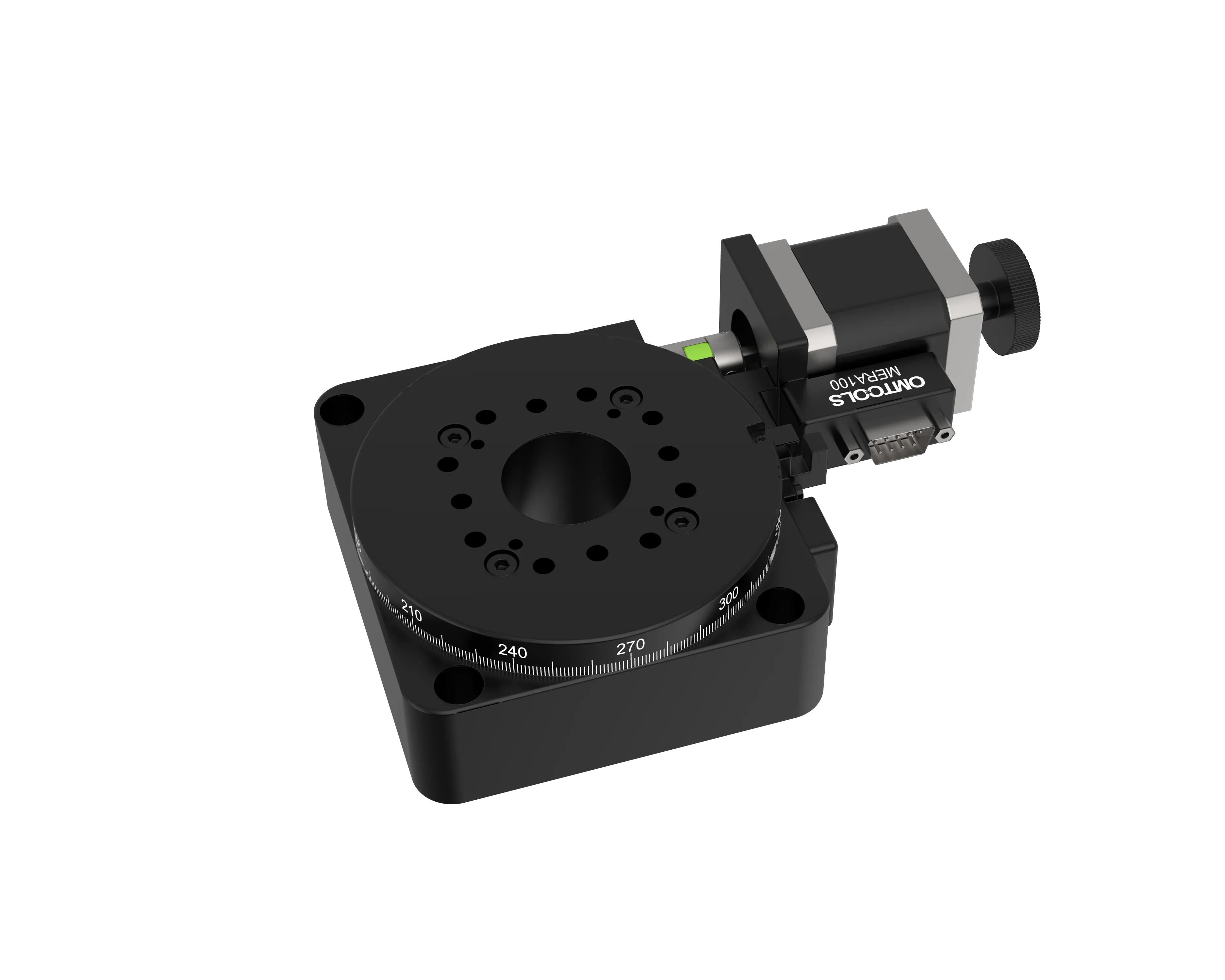 

2026 Precision Motorized Rotation Stages with Precision-Machined Worm Gears Servo Motor Replaceable motorized stage