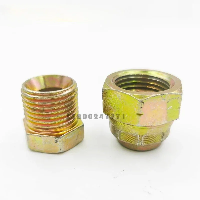 Excavator breaking hammer cannon head oil pipe plug eak proof screw joint 68 75 100 140
