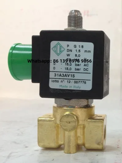 Italian ODE Solenoid Valve 31A3av15 A Three-Way