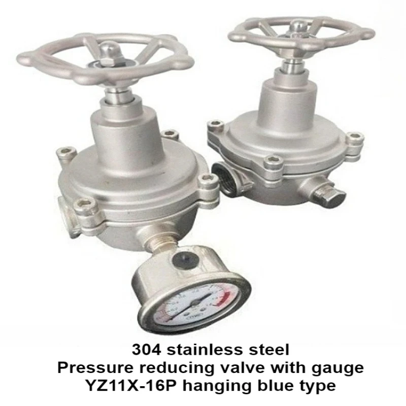 

Pressure Reducing Valve 304 Stainless Steel Adjustable Pressure Valve High Flow Thread Internal Thread Tap Water Branch Pipe