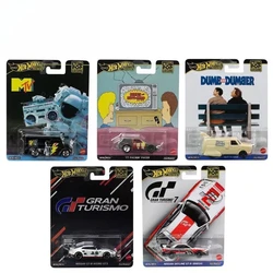 Ufficiale Hot Wheels Premium Car Pop Culture ragazzi giocattoli 1:64 Diecast MTV Dairy Delivery Packin Pace Mutt cuts Van Gran Tourismo