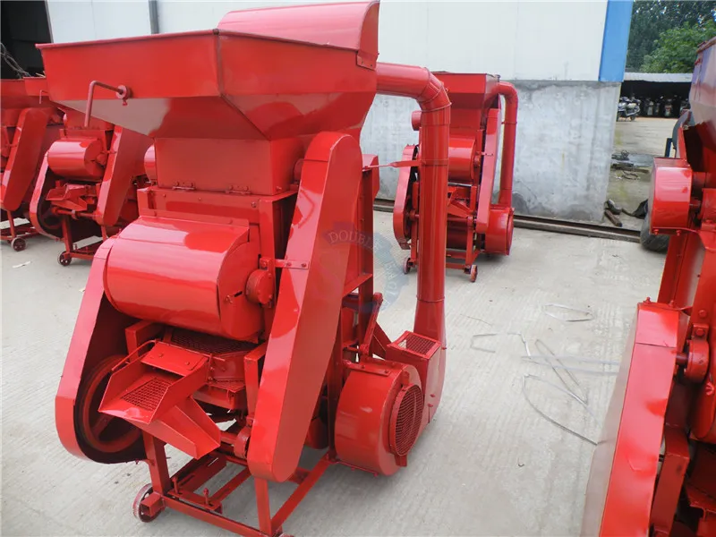 High output professional peanut shell decorticator/peanut hulling machine/ground hull breaking shelling processing equipment