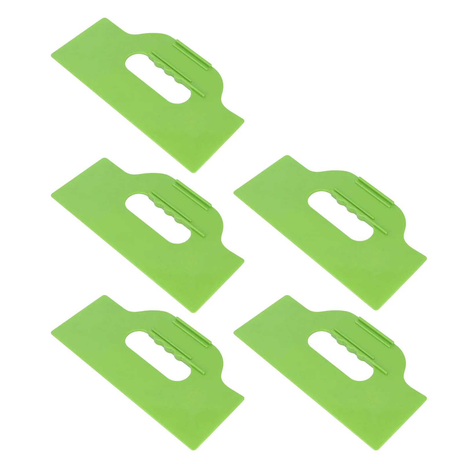 5PCS 10-Inch Flexible Plastic Putty Spatulas Paint Scraper Set for Drywall Spackling Patching And Painting