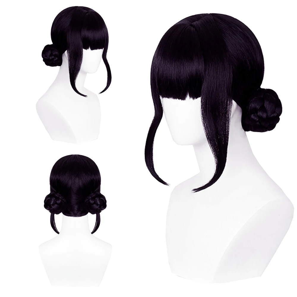 

Anime Zoe Cosplay Synthetic Hair Simulated Hair Bun Suitable For Women'S Halloween Daily Party Role-Playing Heat-Resistant Wigs