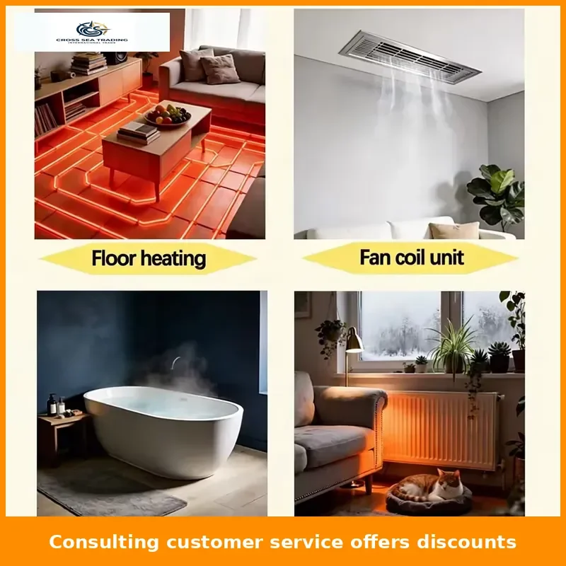 Electric 9–12 kW R32 Variable-Frequency Air-to-Water Heat Pump for Heating, Cooling, and Domestic Hot Water – A+++ Energy