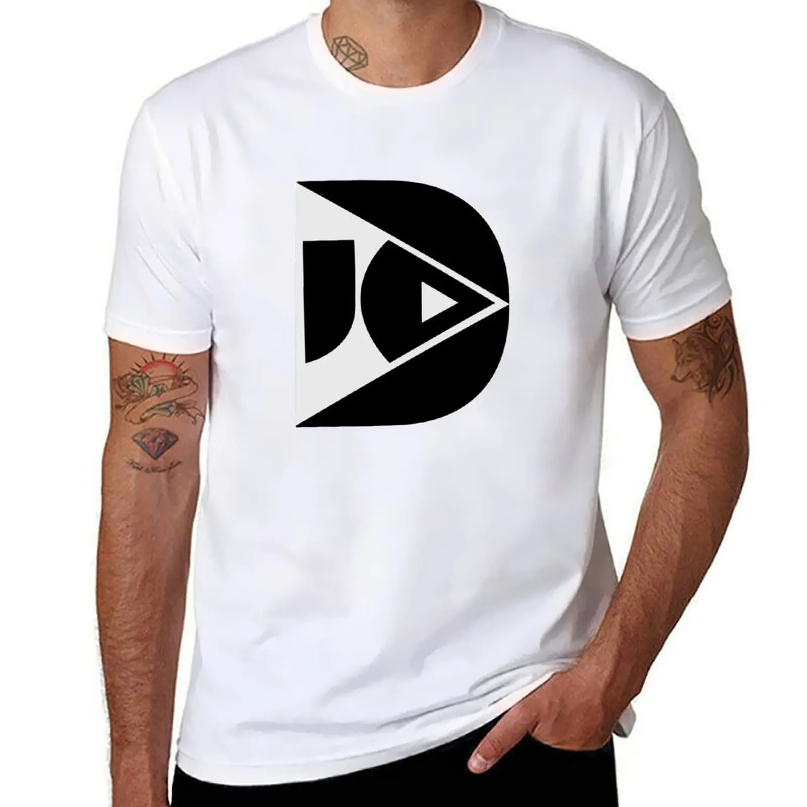 

Djo Merch Djo Logo T-Shirt cotton t shirt man man t shirt heavy cotton T-Shirt