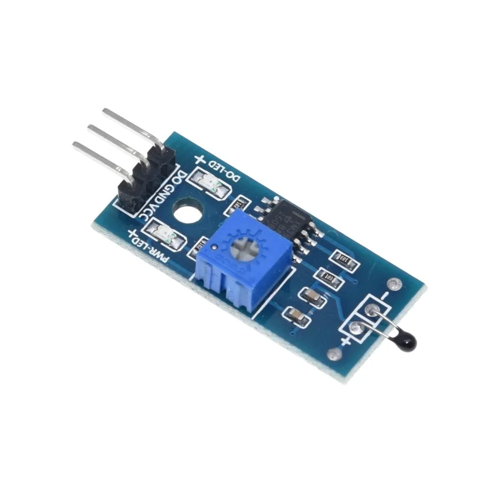 50 peças sensor térmico de 3 pinos e 4 pinos módulo sensor de temperatura termistor sensor térmico sistema de 3/4 fios