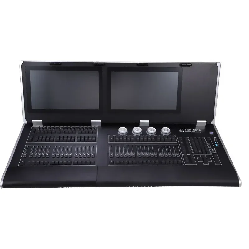Professional Stage Light Controller KingKong On Pc Fader Wing Dmx 512 Dj Lighting Console Dual Panel Controller For Light