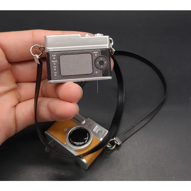 

Миниатюрная модель DSLR-камеры в масштабе 1/6 для солдатских фигурок, декор для 12-дюймовых экшн-фигурок, аксессуары для сцен, DIY