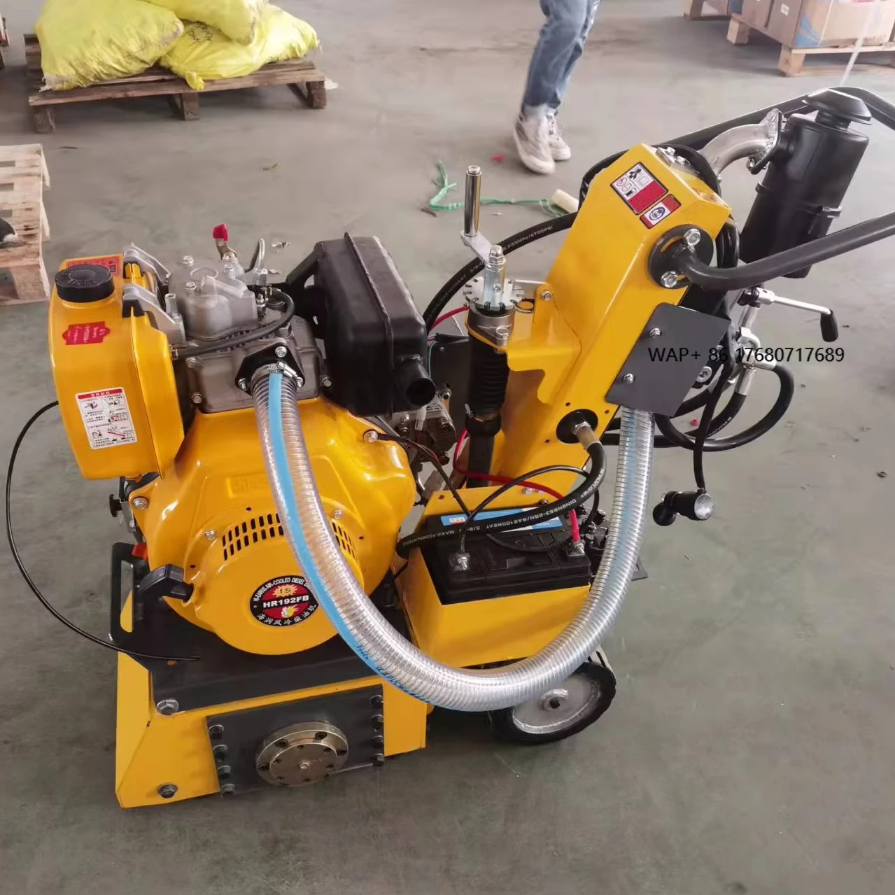 Road Marking Line Removal Machine Hot Melt and Cold Paint Marking Line Removing Machine
